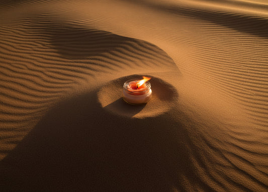 Desert Incense Double Scented Premium Candles - Infused with Essential Oils