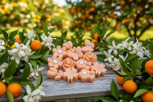 Orange Blossom Triple Scented Premium  Wax Melts Infused with Essential Oils